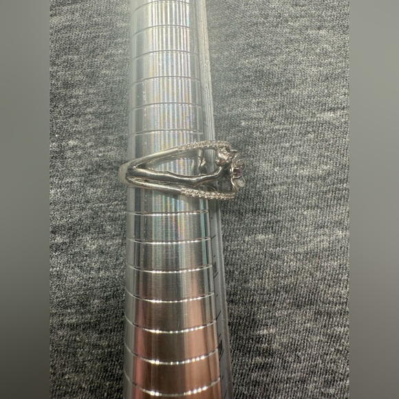 Enchanted Disney Mulan Inspired Rhodolite Garnet and Diamond Ring - Picture 5 of 7